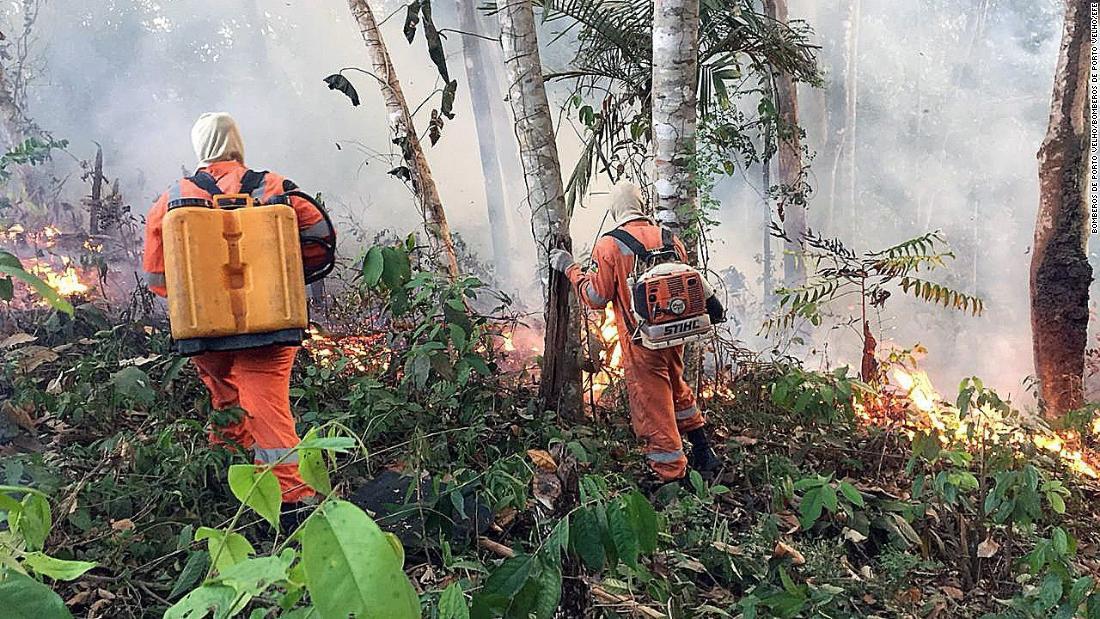 Brasil rechaza 20MDD para combatir incendios en Amazonia