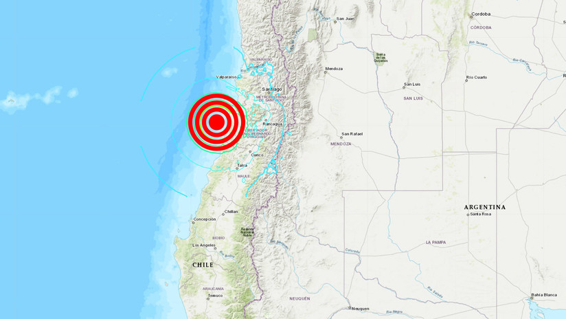 Temblor de 6,8 grados en Chile, se esperan replicas