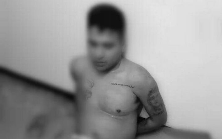 En traje de Adan | Detiene a sujeto que ingreso desnudo al metro de CD Azteca
