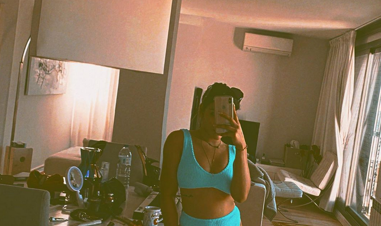 Danna Paola actualiza su foto en Insta´ tras rechazo a su “pañal azul”
