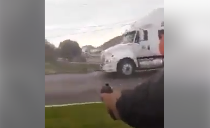 De película, así hoy la persecución con balazos en la autopista de Puebla