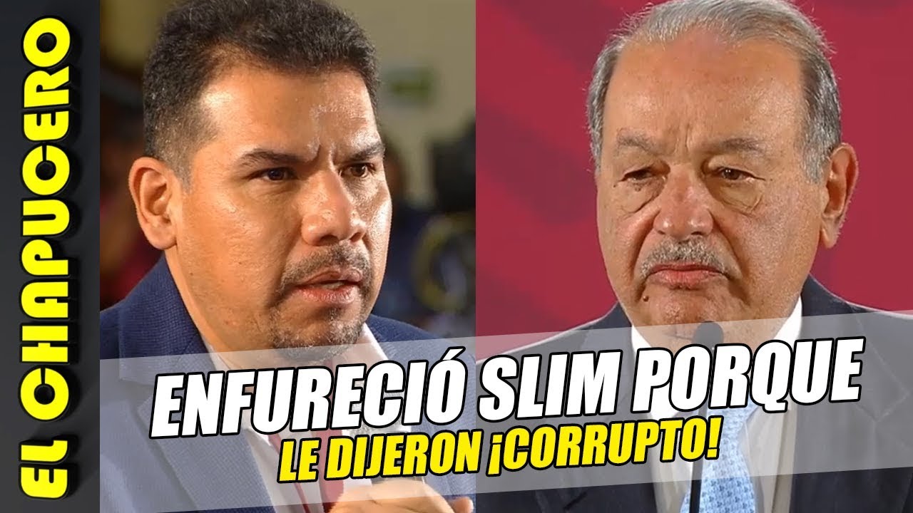 Carlos Slim es exhibido por reportero en la mañanera, "No Soy Carlos Slim es exhibido por reportero en la mañanera, "No soy corrupto"