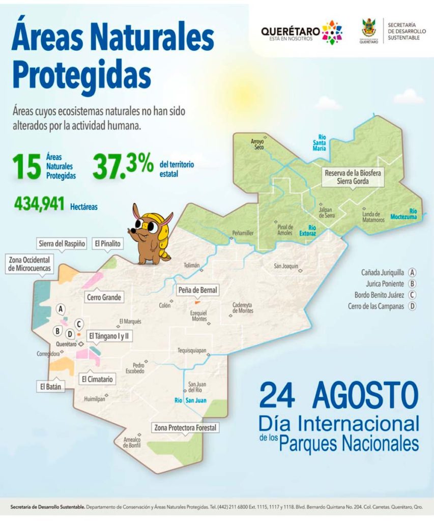 Busca Sedesu que el 40% del territorio Queretano sea Área Natural Protegida