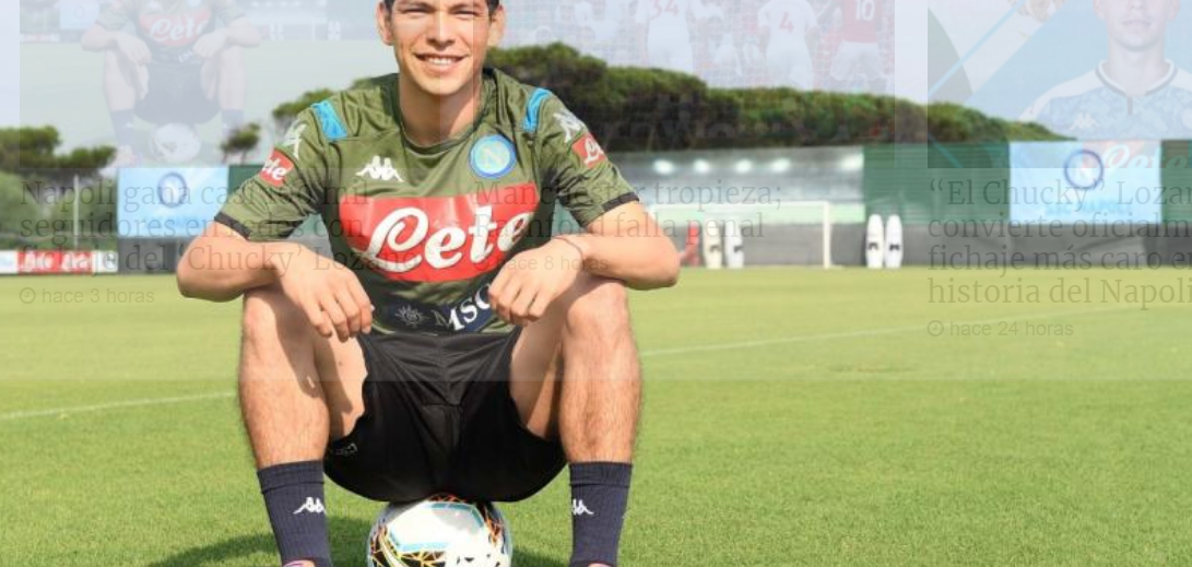 Napoli ganó casi 100 mil seguidores con fichaje de Chucky Lozano