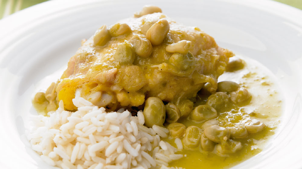 RECETA COMIDA: Pollo en Salsa Verde