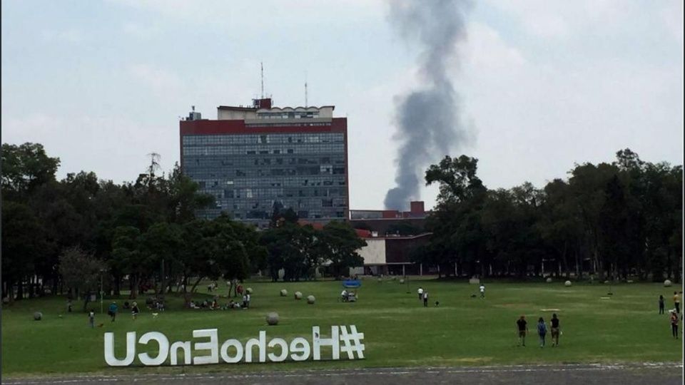 Se registró un incendio en Coyoacán, todo quedó en llamas