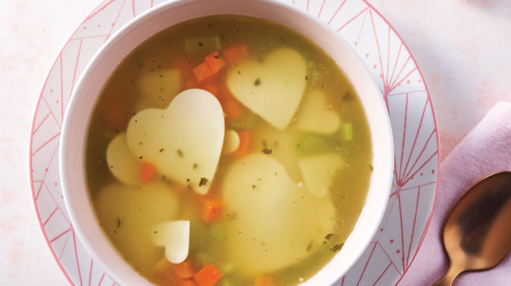 RECETA: Sopa de verduras con papas