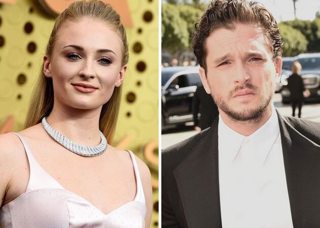 El momentazo entre Sophie Turner y Kit Harington en los Premios Emmy 2019