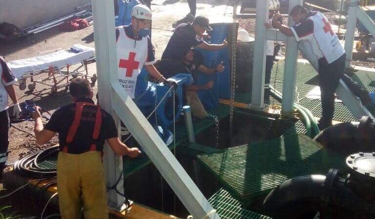 Dos trabajadores mueren dentro de la cisterna de un juzgado en Edomex