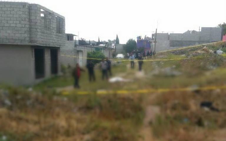 Costales en Santa María Tulpetlac eran cuerpo de un hombre sin vida