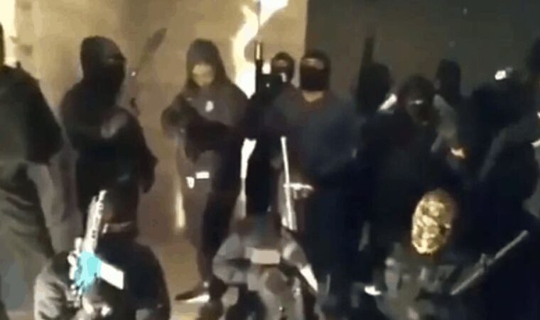 Video | Grupo armado anuncia “limpia” en el Estado de México