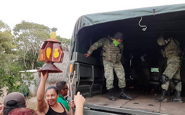 Investigaran a elementos de la Guardia Nacional por presunto cateo ilegal en José Azueta, Veracruz