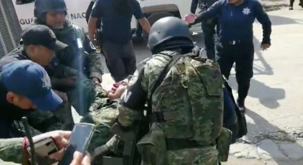 Murió elemento de la Guardia Nacional agredido en Chiapas