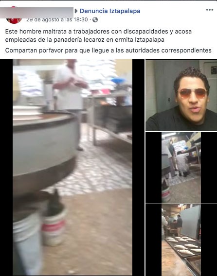 El encargado gandalla de la Lecaroz de Iztapalapa es exhibido (VIDEO)