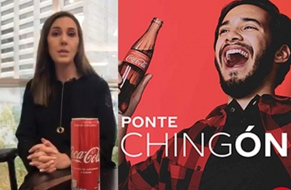 #LadyCocaCola, mujer que dice que las groserías disminuyen la fuerza vital