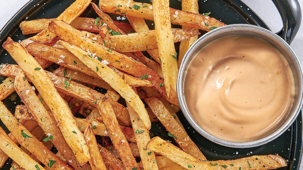 RECETA PARA LA COMIDA: Papas fritas con mayonesa de Chipotle