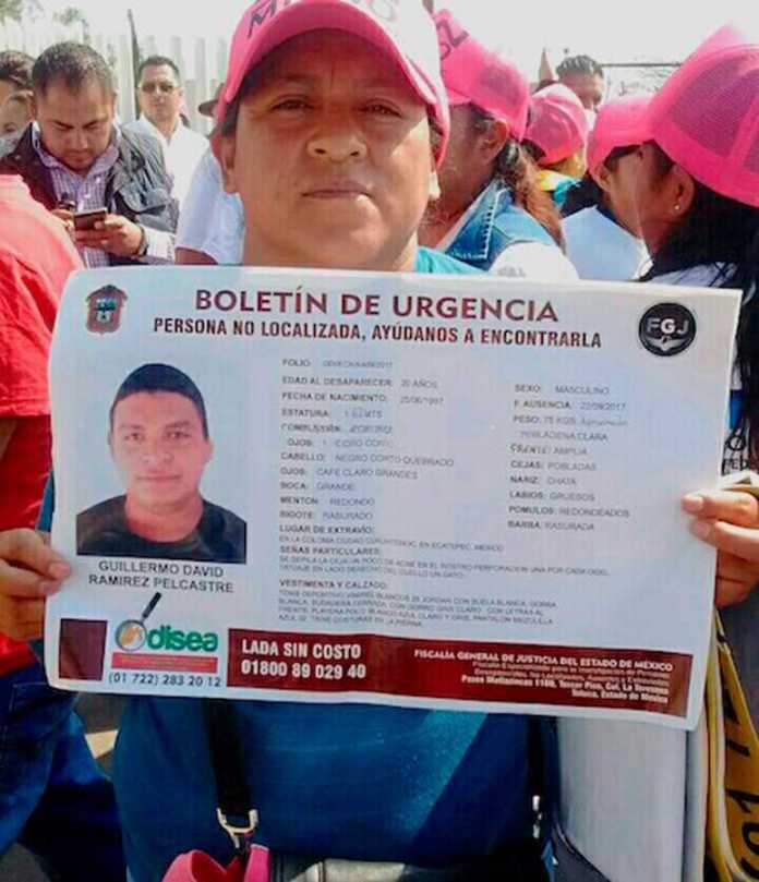 Guillermo David, desaparecido en Ecatepec sigue siendo buscado por su madre hace 2 años