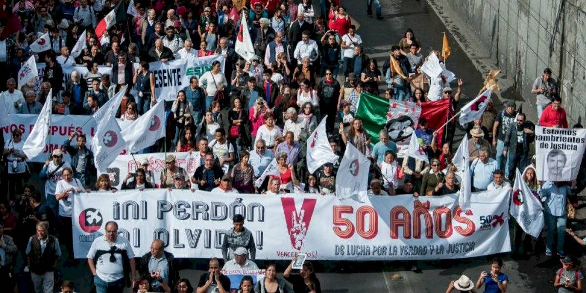 ¿Cuál es la ruta de la marcha por el 2 de octubre en CDMX?