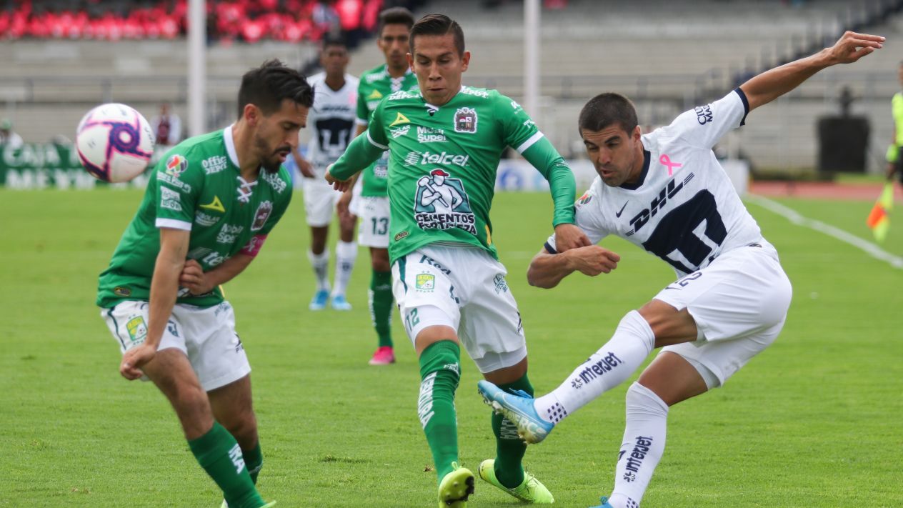 León venció por 2-1 a un Pumas de la UNAM que salió de zona de Liguilla