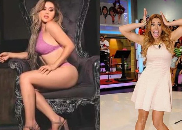 Cecilia Galliano sin calzones para subirse a bici y Gomita en tanga