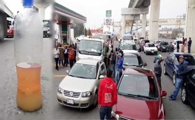 Gasolinera que vendió gasolina con agua pagará 30 mil pesos por cada auto dañado