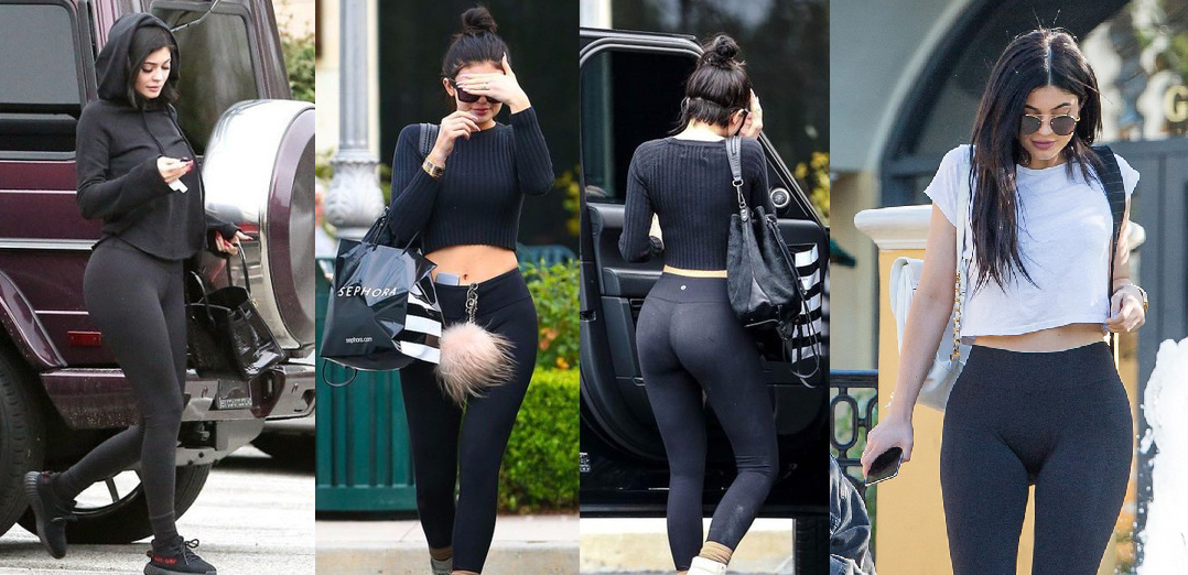 Kylie Jenner en leggings no necesita del Photoshop