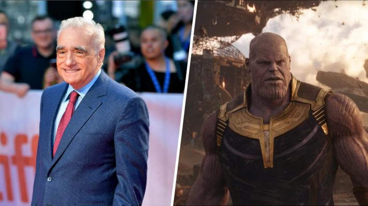 Tan villano como Thanos, Martin Scorsese dice que las películas de Marvel no es cine