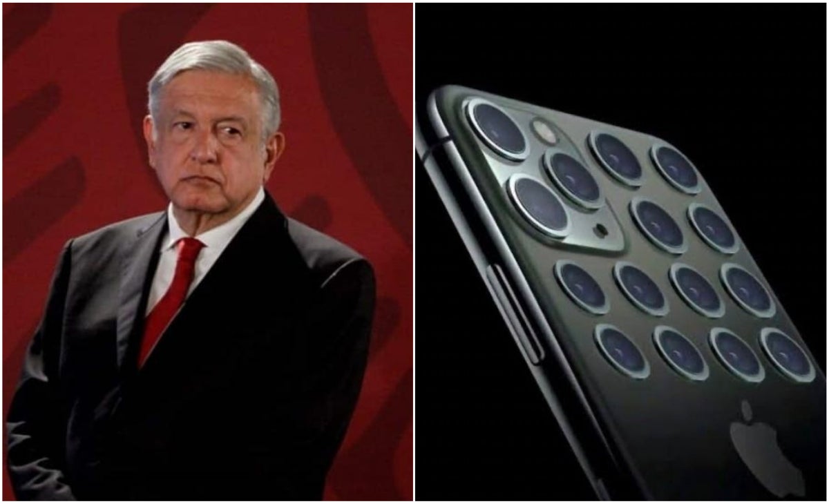 En tiempos de redes sociales, AMLO bromea y dice tener un iPhone 21 y por supuesto ya hay memes