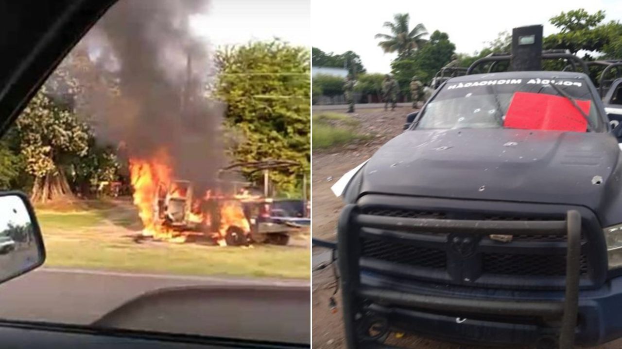 Emboscan a policías en Aguililla, Michoacán; mueren al menos 14 oficiales