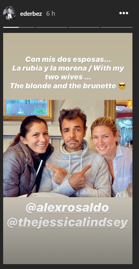 Eugenio Derbez en apuros, su esposa lo descubre con otras