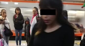 Inhumana madre golpea y le fractura la nariz a su bebé en el Metro Candelaria