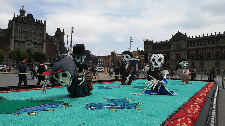 Mega Ofrenda en el Zócalo: el Altar de Altares