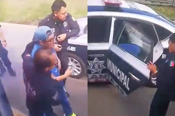 VIDEO | Así detuvieron a 2 ladrones de celulares en el Mexibús de Ecatepec, Edomex