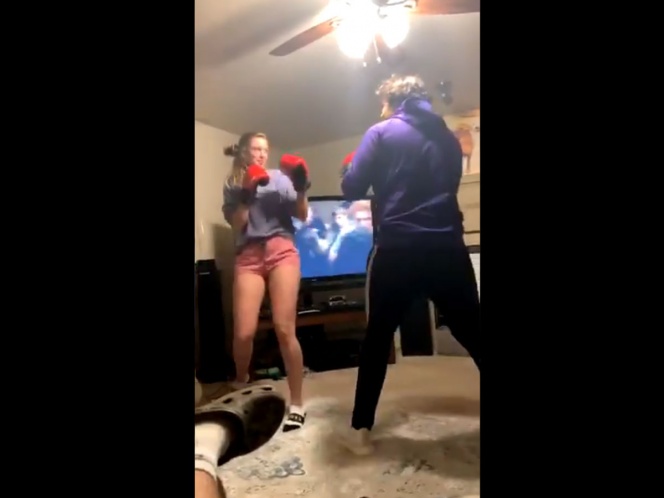 Vídeo | Novios se ponen los guantes de box y esto es lo que ocurre