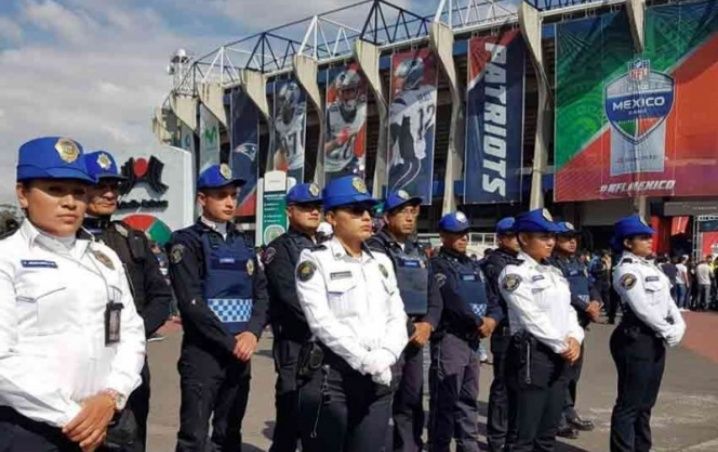 Mega operativo por encuentro de la NFL en estadio Azteca con mas de 3 mil elementos ¿Quien va a cuidad de la ciudad?