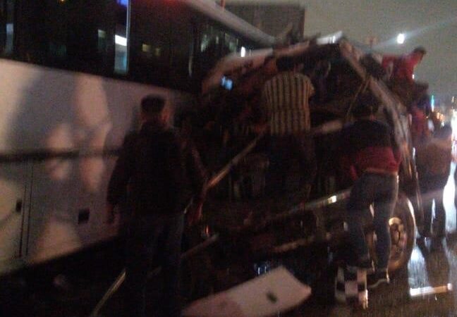 Fuerte accidente en la MX-Pachuca, hay heridos