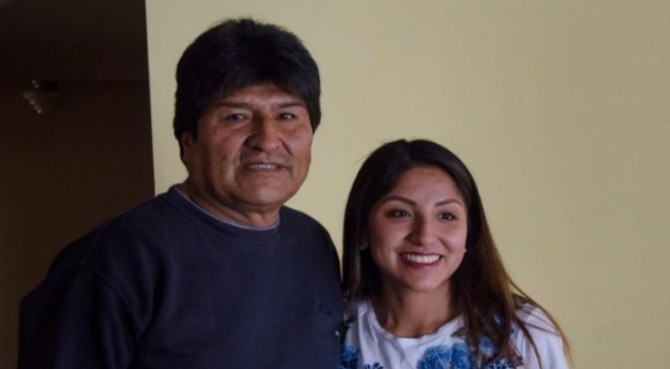 Evaliz Morales Alvarado, hija de Evo Morales, le cancelaron su solicitud de asilo político en México