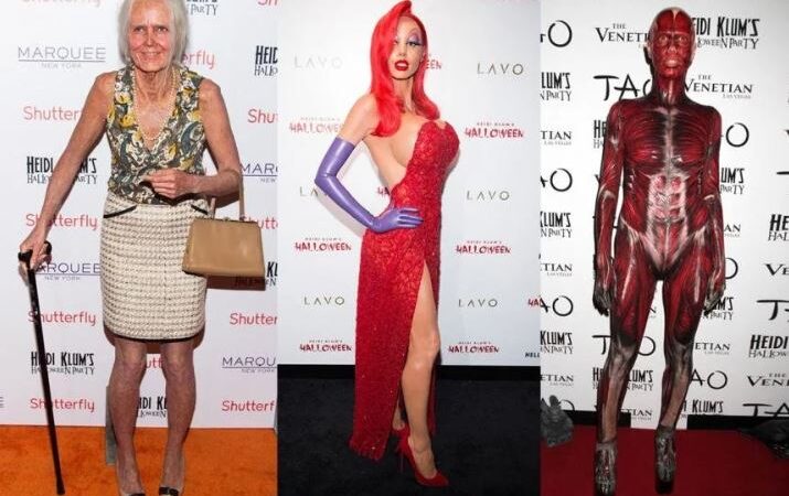 Heidi Klum en Halloween es la reina de los disfraces