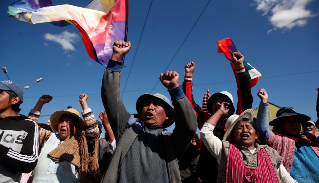 Evo Morales agradece apoyo de Bernie Sanders