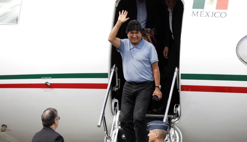 Evo Morales, ahora expresidente de Bolivia llegó a México y estas fueros sus palabras