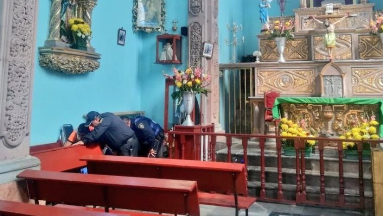 Después de matar a su novia entro a Iglesia en Iztapalacra a suicidarse