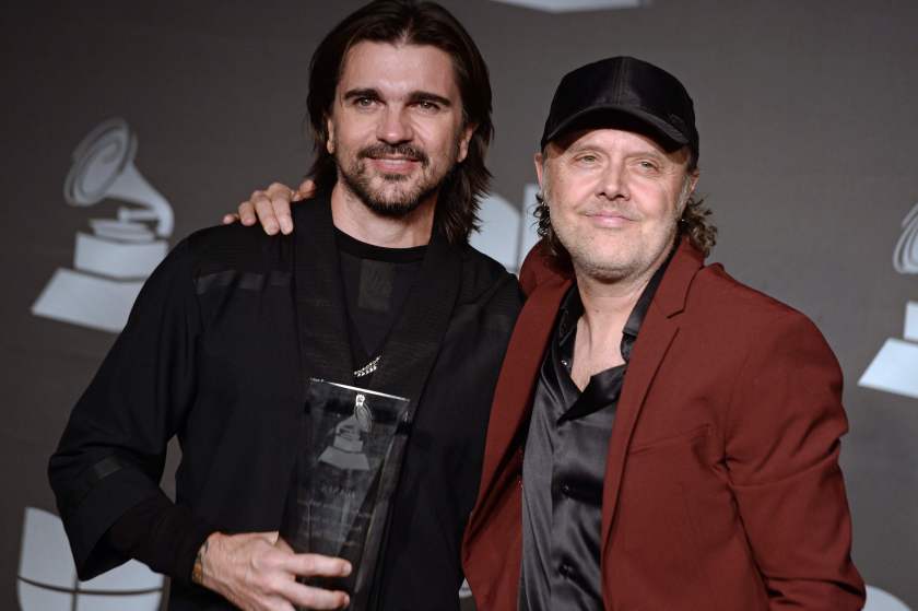 Metallica homenajea a Juanes en los Latin Grammy