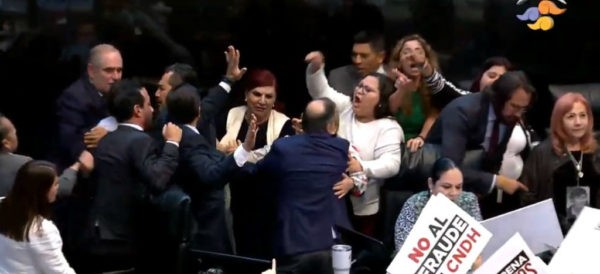 Duro encontronazo anoche en el Senado por toma de protesta de Rosario Piedra