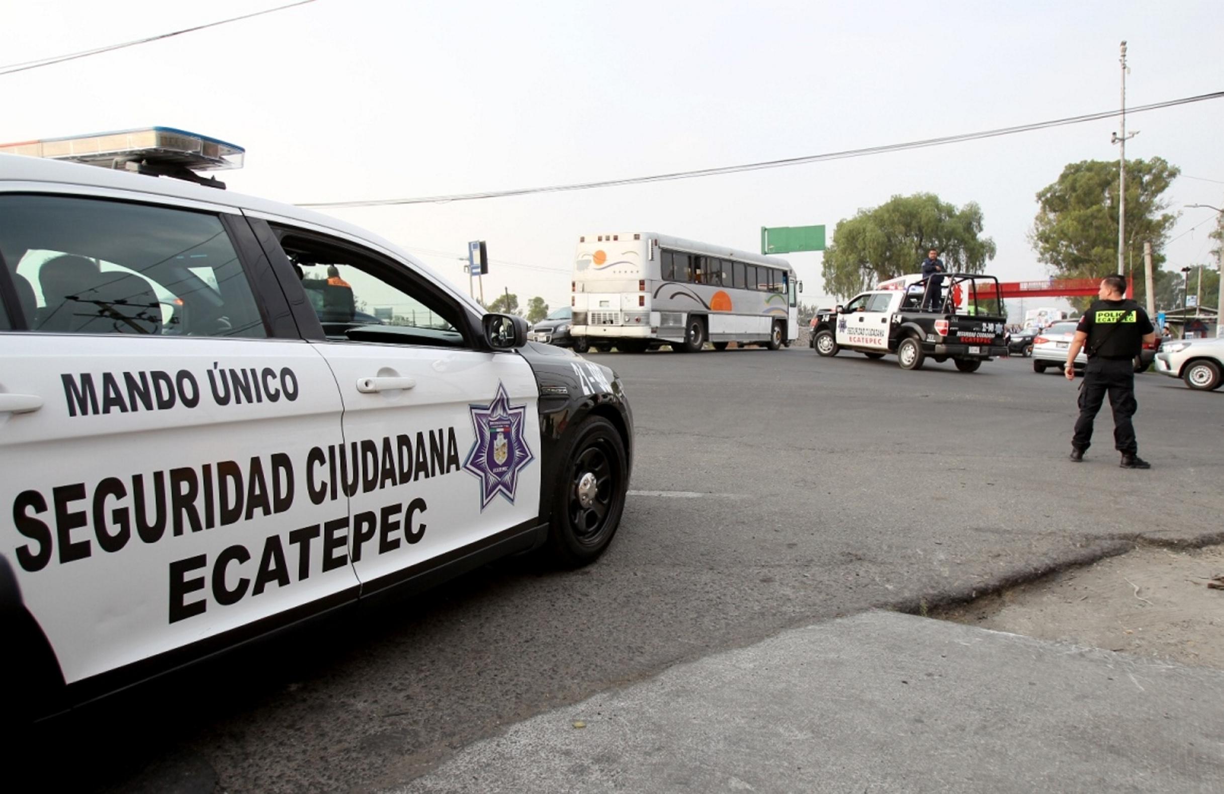 3 policías estatales son detenidos por robo en Ecatepec