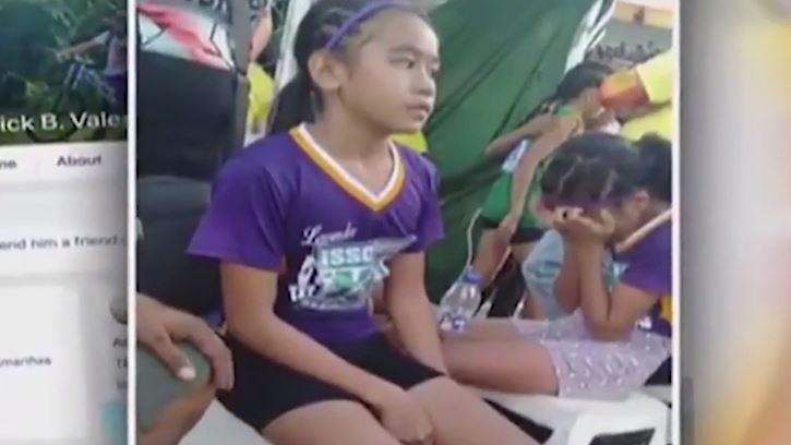 Niña filipina de 11 años se dibujó unas zapatillas en los pies para competir y ganó tres medallas