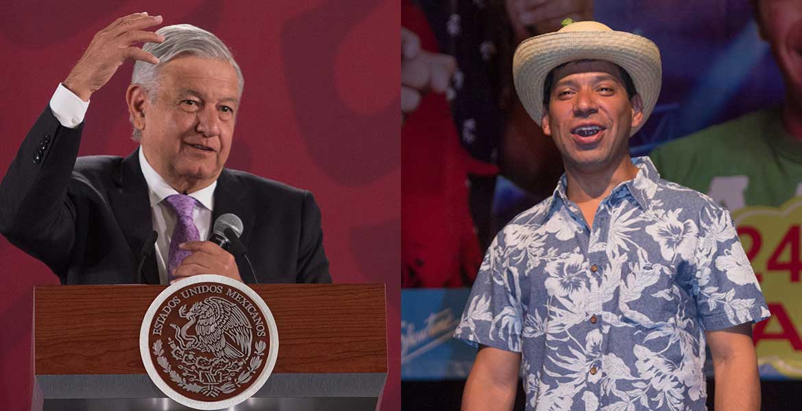 AMLOvers molestos con ‘El Costeño’ por chiste de AMLO