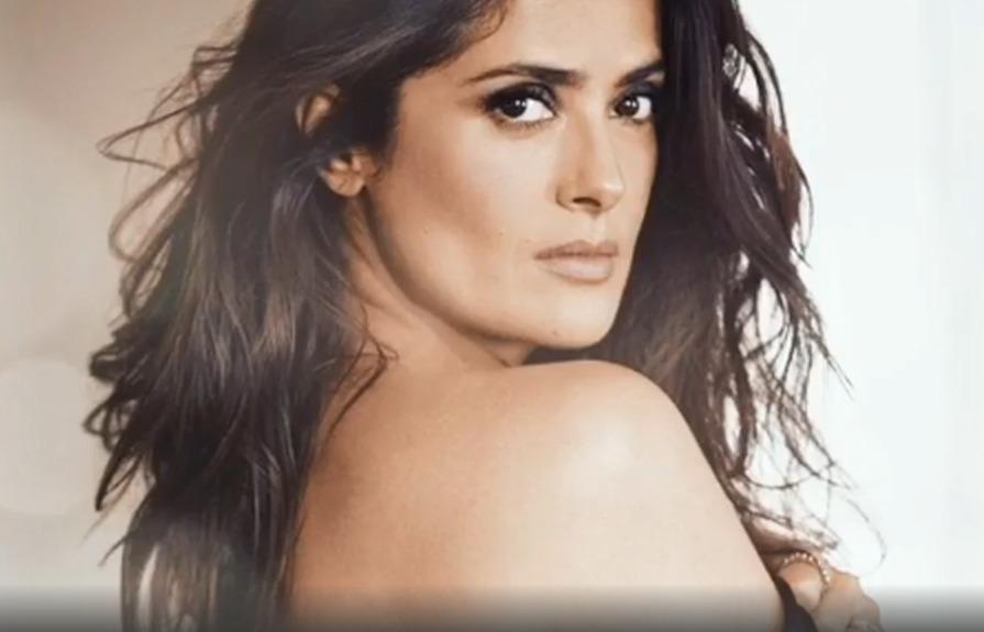 Las 5 veces que Salma Hayek posó sin nada que la cubriera