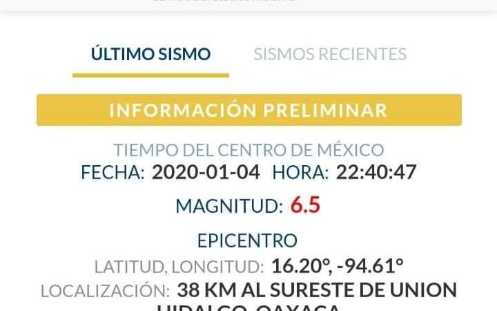 Despierta sismo a mexicanos, fue de 6.5, ¿lo sentiste en Ecatepec?