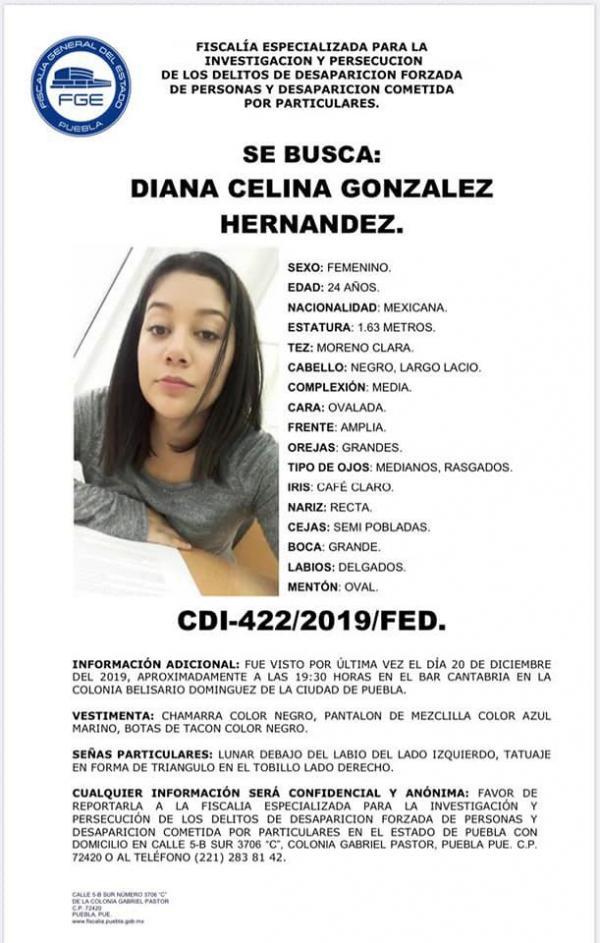 Compañero de trabajo asesina a Diana Celina