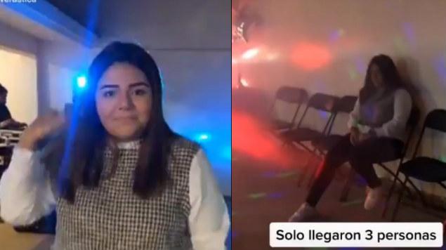 VÍDEO | Joven organiza súper fiesta de cumpleaños y la dejan plantada sus “supuestos” amigos